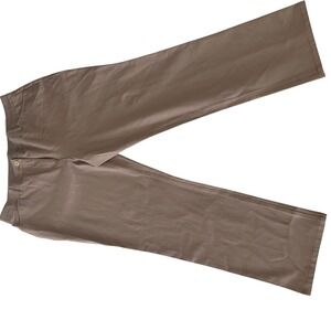 Chicos So Slimming Girlfriend Leg Pants Mauve Taupe Size 2.5 Short NWT 570119852